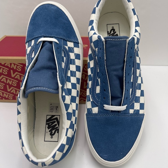 Vans WMNS Old Skool
Checkerboard Navy/White
VN000D7ZNUT Sneakers - Picture 14 of 16